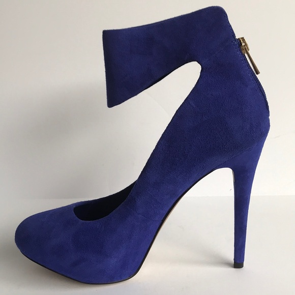 Jessica Simpson ‘NWing’ Suede Platform Heels 8.5 - Picture 4 of 12